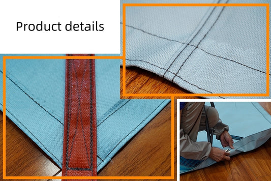 The vehicle fire blanket  for outdoor use can help minimize damage(electric vehicle)
