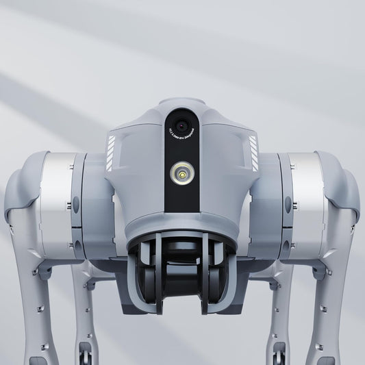 Amazing Robot Dog, Quadruped Robotics for Adults,  Highly Dynamic Motion, 4D LIDAR L1 with 360° x90° Hemispherical Ultra-Wide Recognition, High Power Wheel Motor