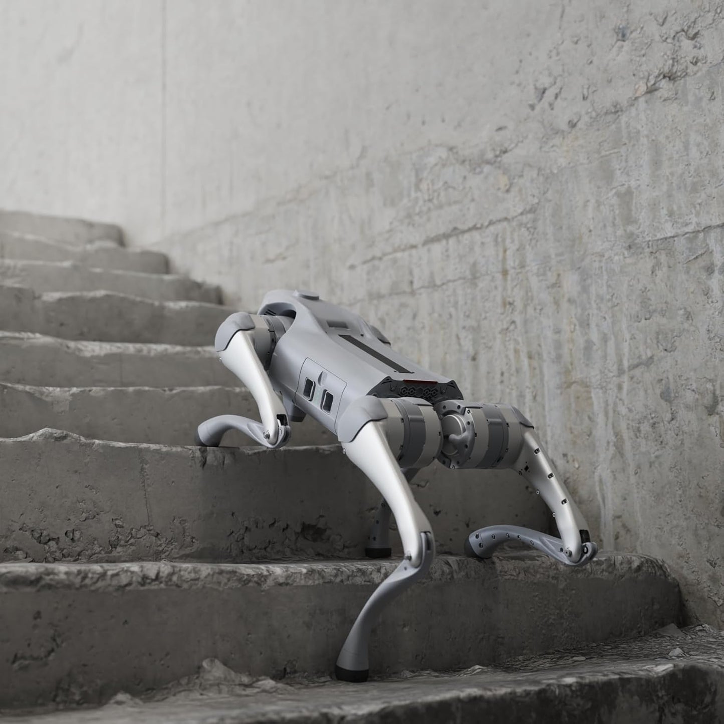 Amazing Robot Dog, Quadruped Robotics for Adults,  Highly Dynamic Motion, 4D LIDAR L1 with 360° x90° Hemispherical Ultra-Wide Recognition, High Power Wheel Motor